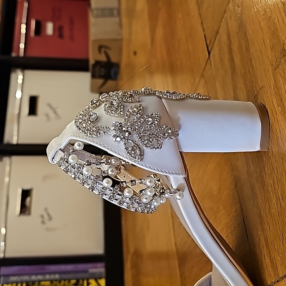 Crystal Queen Heels Chunky Heels - Picture 4 of 6